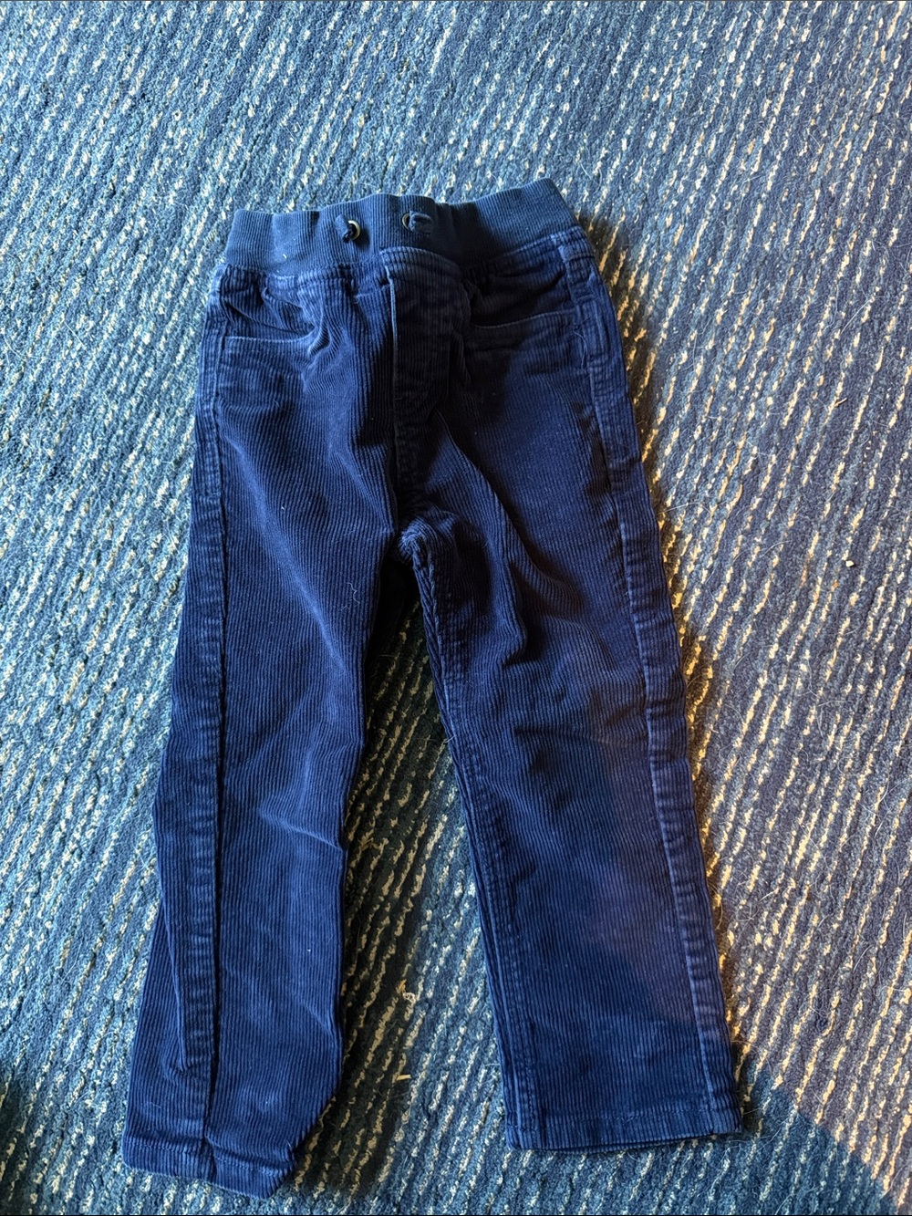 Hanna Andersson Boys Navy Corduroy Pants